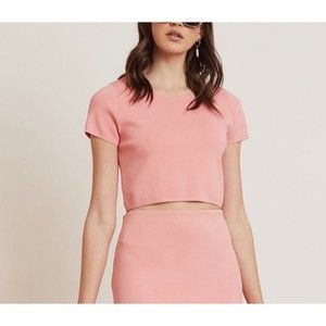 Lucy Paris Pink Crop Top